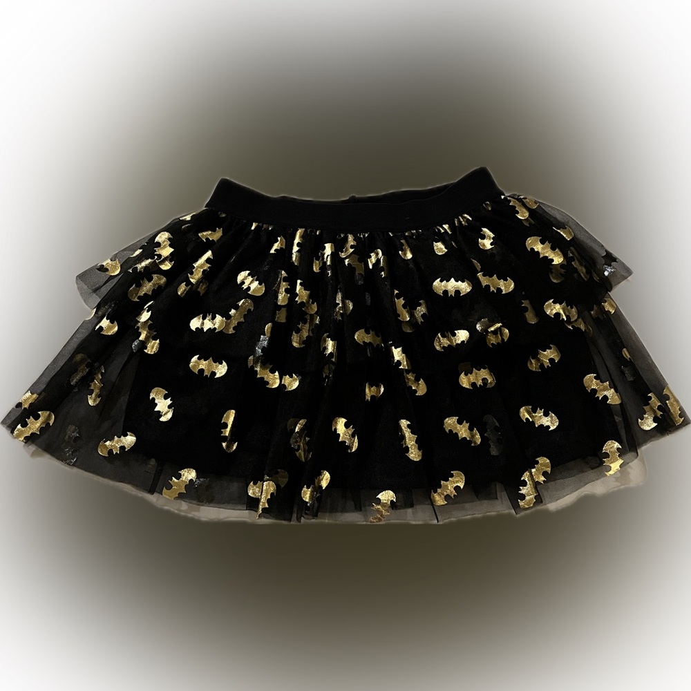 Batman Black and Gold Tutu Skirt